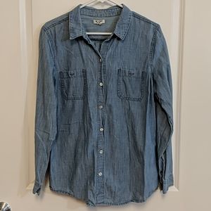 Old Navy chambray button down
